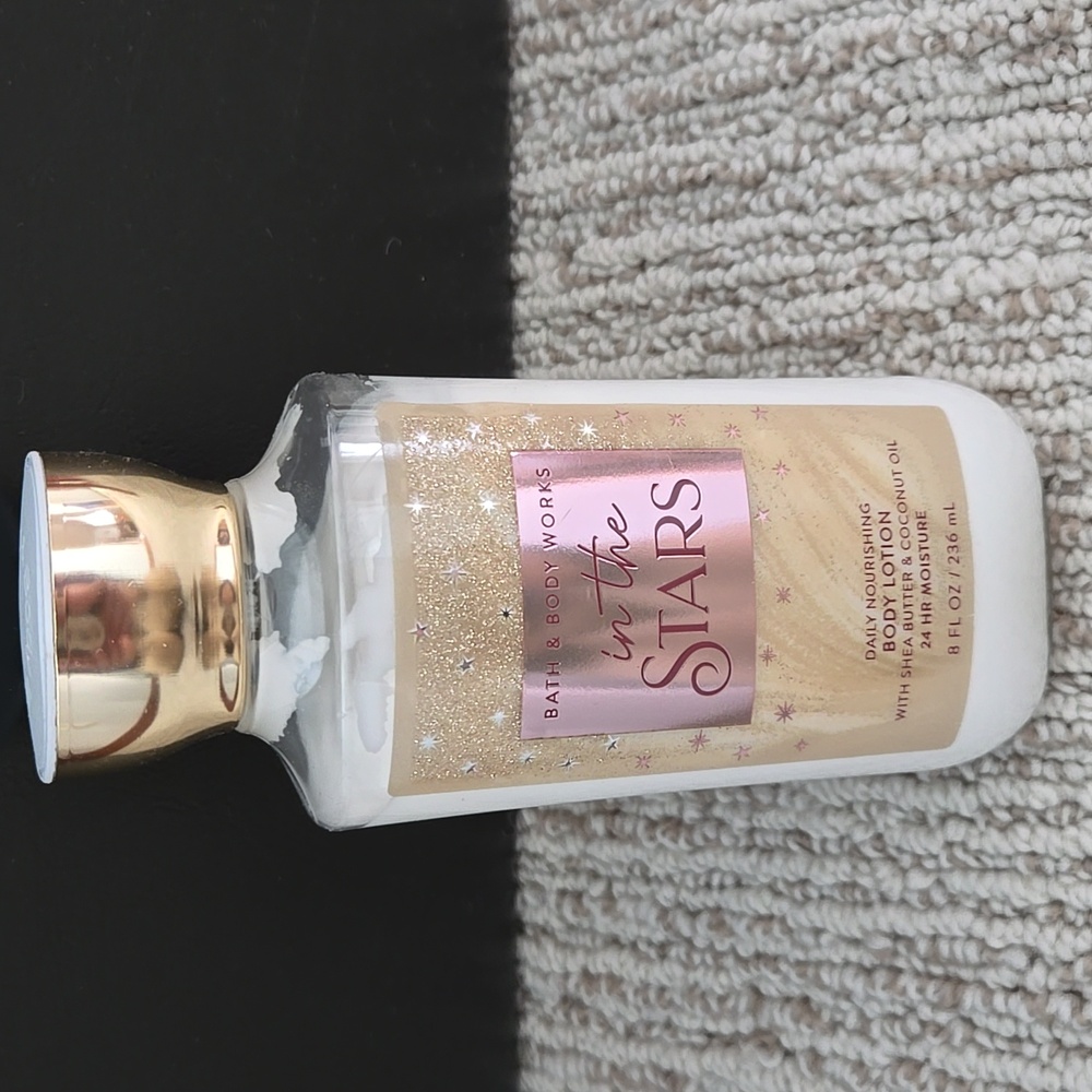 Bath & Body Works 8 Fl. Oz. Lotion In The Stars (NEARLY FULL) Shea & Coconut